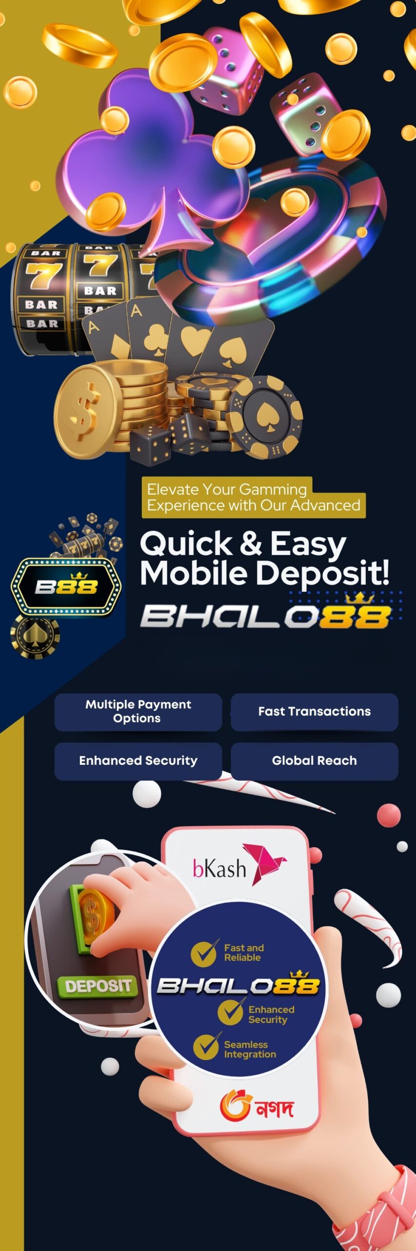 Bhalo88 Modern Mobile Banking Application